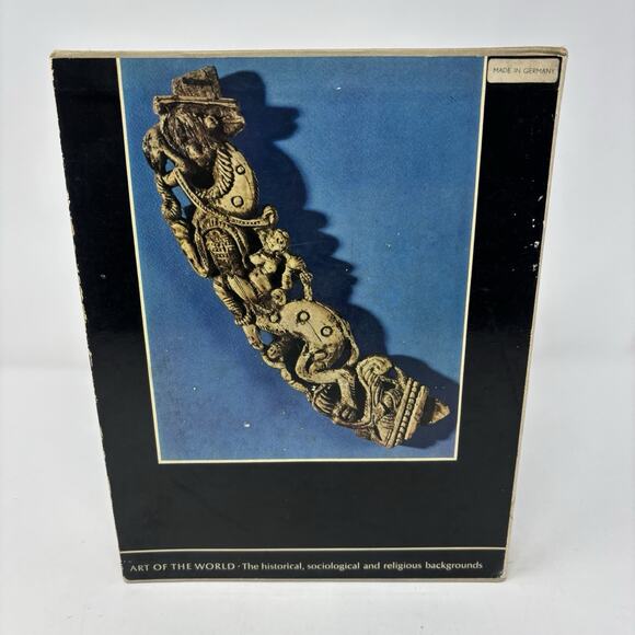 Art of the World India by Hermann Goetz Slip Cover Miniature Print Artcore RARE - Picture 5 of 16